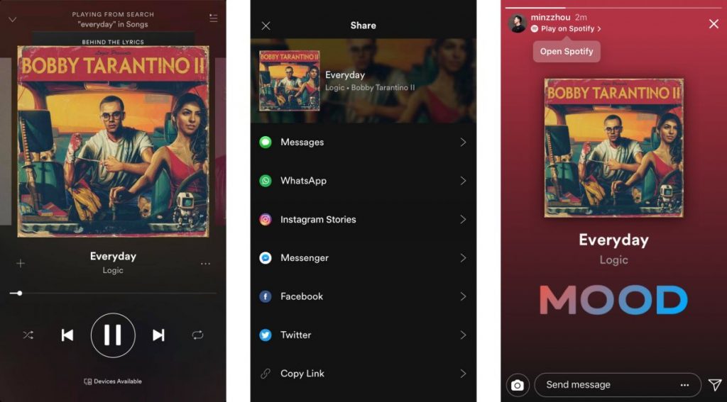 Cómo funcionan las nuevas Stories de Spotify 5 encontrar album con stories