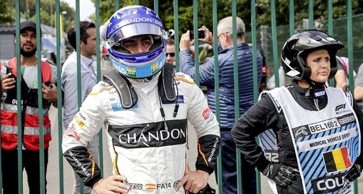 Fernando Alonso conflictivo