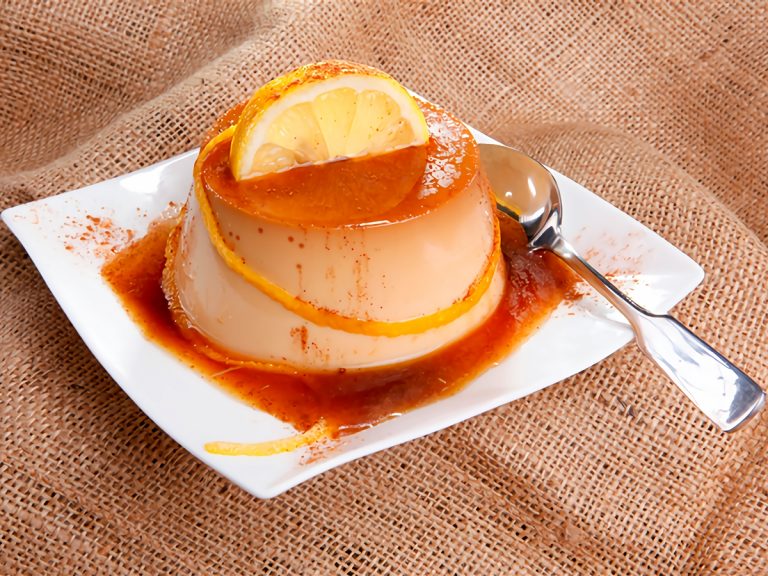 Cómo hacer un flan de naranja