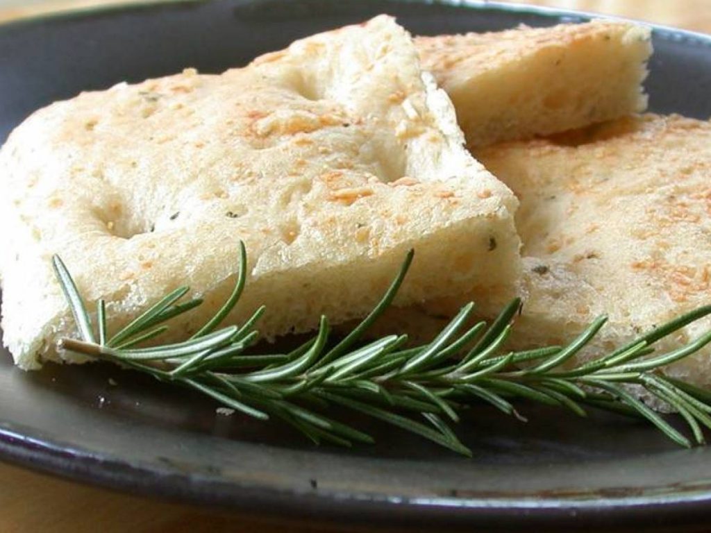 Una buena focaccia tradicional