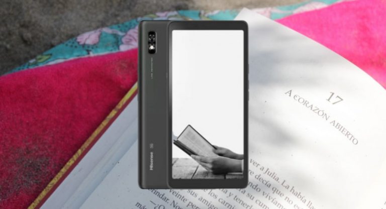 HiSense A7 5G, un sorprendente híbrido entre teléfono y ebook reader