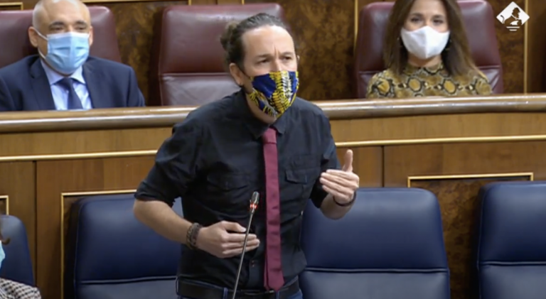 Iglesias asegura que la monarquía no es ya 
