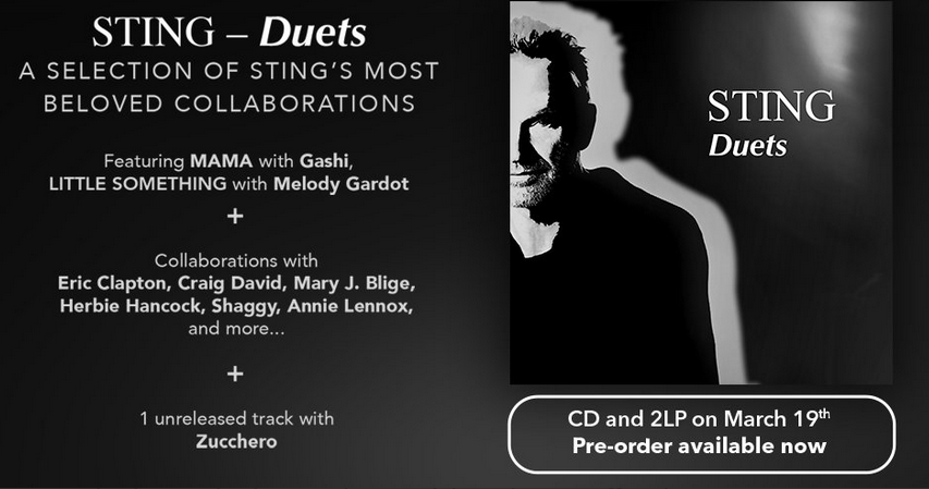 Sting DUETS September