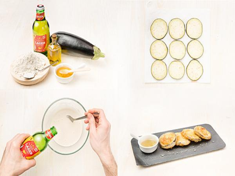 ingredientes para preparar unas ricas berenjenas 