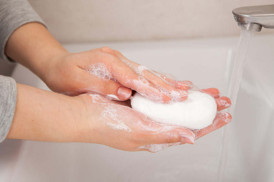 Jabón para el espejo