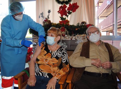 Los primeros vacunados en la provincia de Jaén