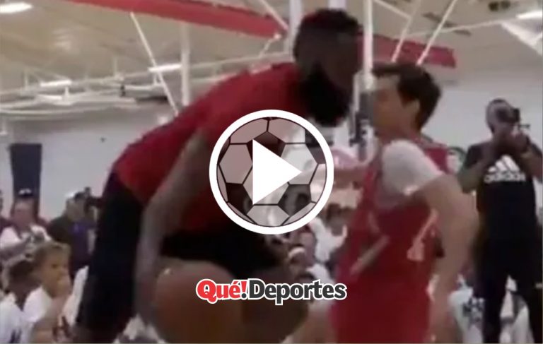 James Harden ridiculizando a un peque todo ingenuo