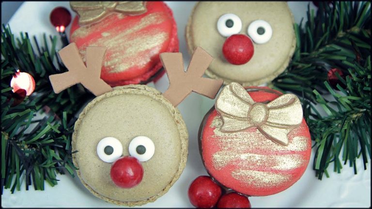 No es Navidad sin unos macarons navideños. ¡Aprende a hacerlos!