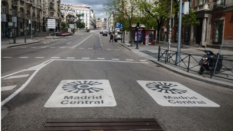 Vehículos sin etiqueta podrán seguir accediendo a Madrid Central