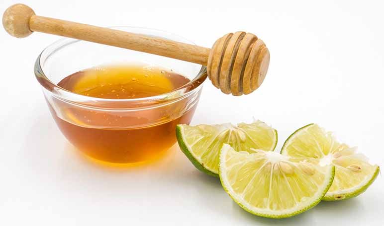 miel con limón 