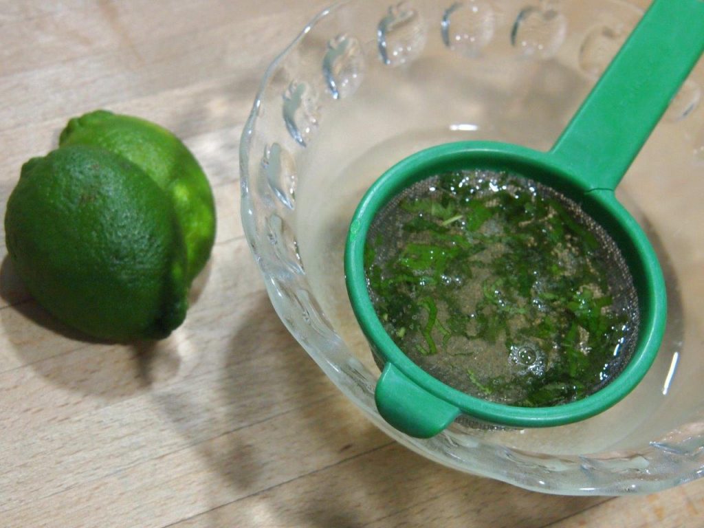 Gelatina de Mojito para sustituir por las uvas de fin de año