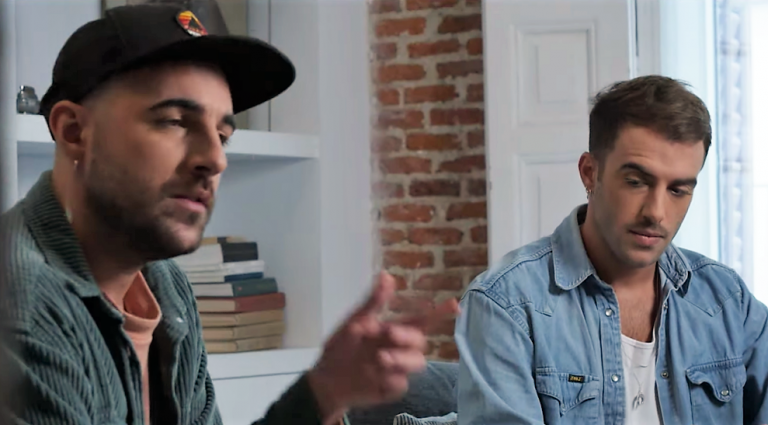 Nil Moliner y Álvaro de Luna juntos en 'Mis cicatrices'