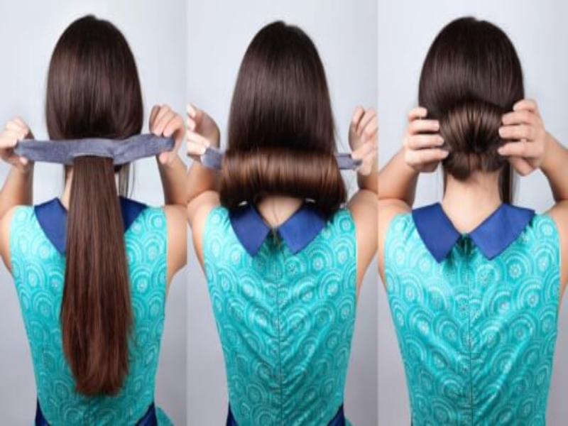 Cómo ondularte el pelo con tus calcetines (limpios) 3 ondulado voluminosos en tu pelo con los calcetines