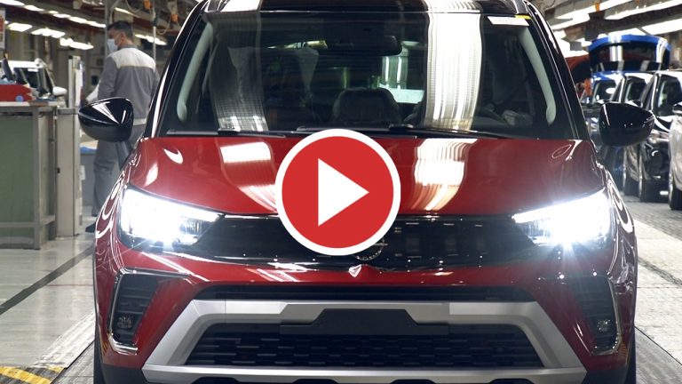 Así es la producción del nuevo Opel Crossland en Zaragoza