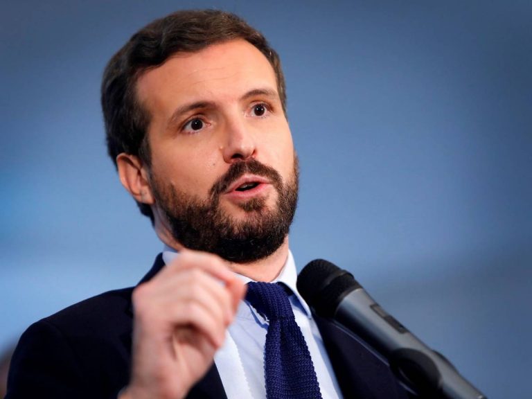 Casado pide al Gobierno que atienda a las familias que piden 