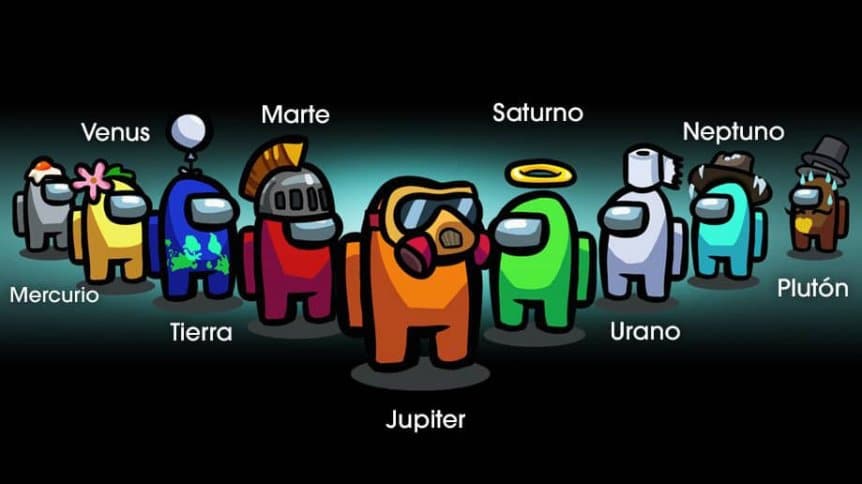 Cómo tener las mascotas en Among Us 3 mascotas de Among Us