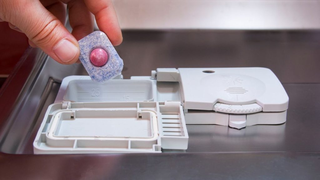 Truco con pastilla de jabón para hacer un lavavajillas