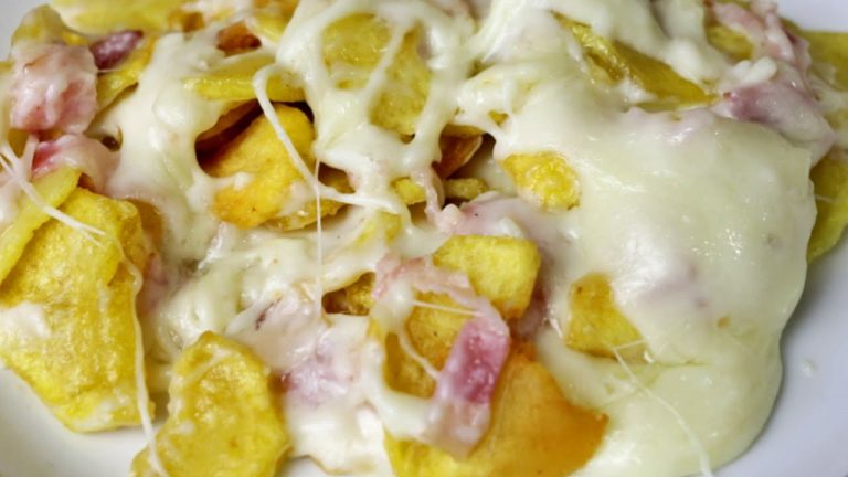 Cómo hacer unas patatas con bechamel