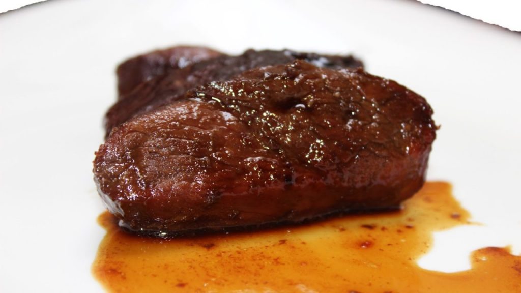 Si te gusta el pato y te gusta la miel, este es tu plato.