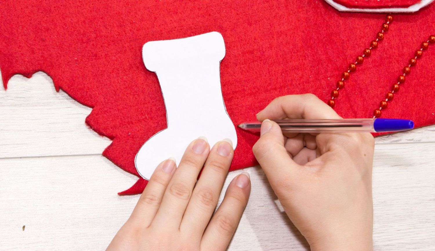 Patrón de mini calcetín