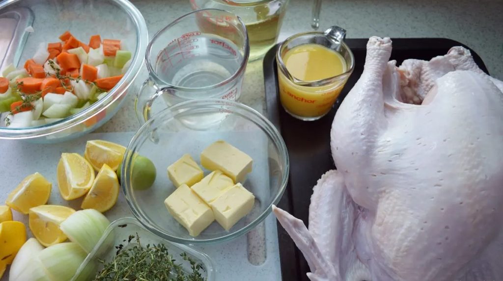 Cómo conseguir que el pavo al horno te salga jugoso 1 Ingredientes para pavo en horno