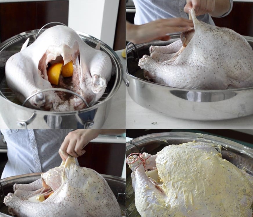 Cómo conseguir que el pavo al horno te salga jugoso 2 Preparación del pavo