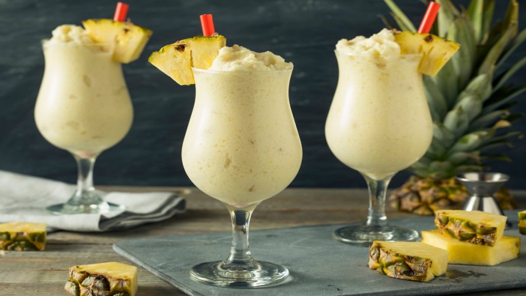 Piña colada navideña thermomix