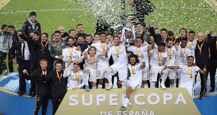Real Madrid 2020 Supercopa de España
