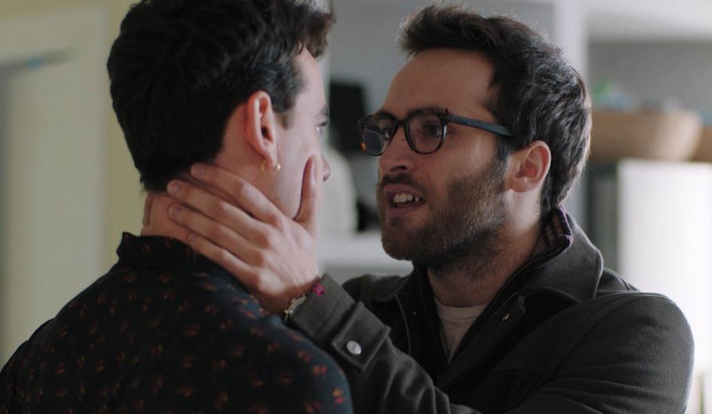 Ricardo Gómez (d), Carlitos en Cuéntame, cambió totalmente de registro.