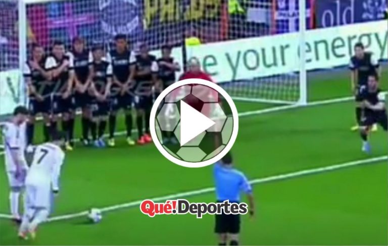 Solo había un lugar pero a Cristiano Ronaldo no le importó