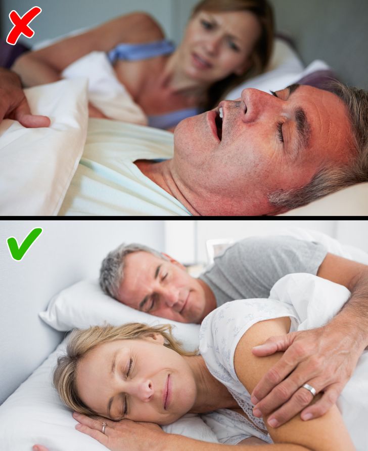 Trucos para dejar de roncar