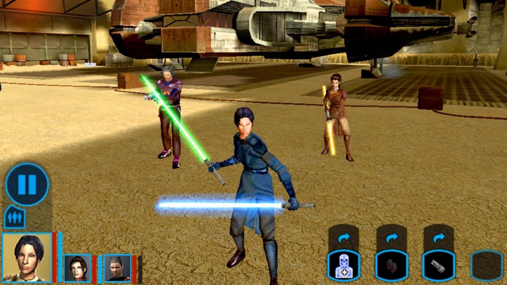 Así es Star Wars: KOTOR II, el mejor juego de móvil para los fans de la saga 115 Interfaz del juego