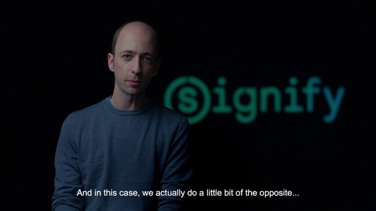 Signify logra la neutralidad de carbono