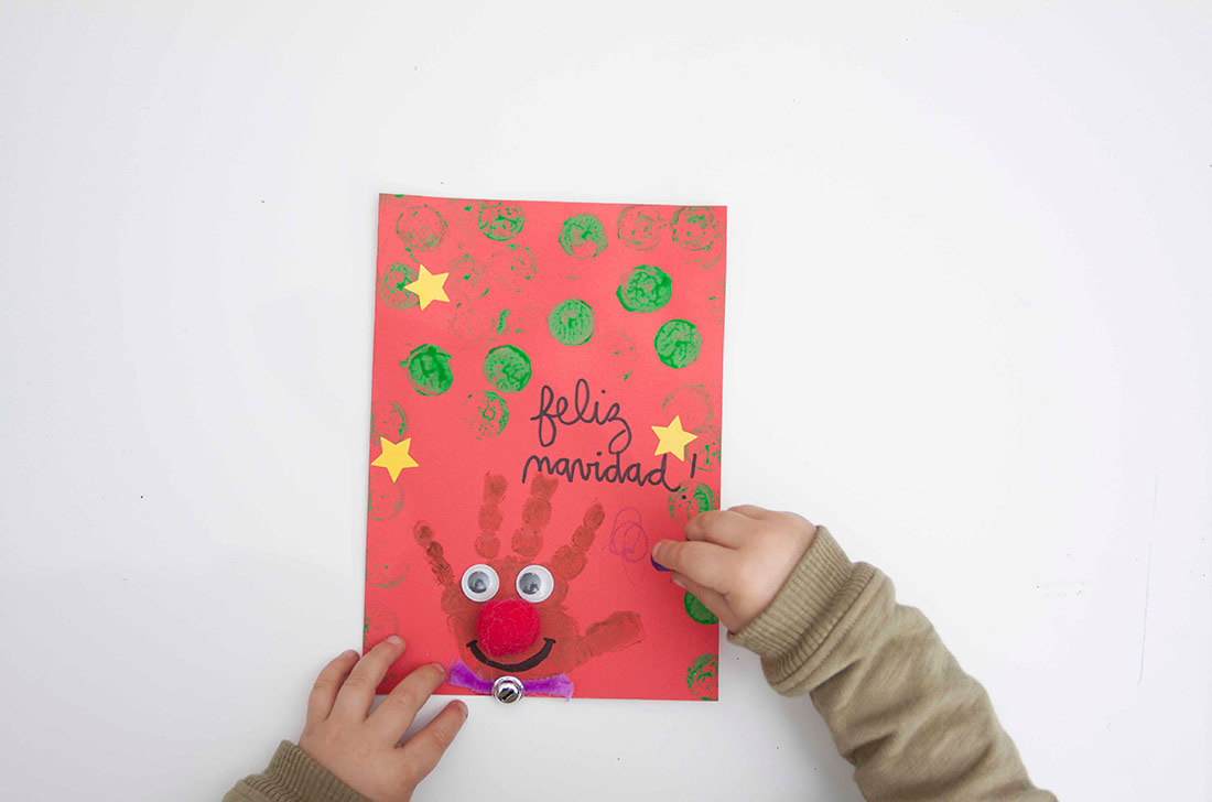 Hacer tarjetas de Navidad