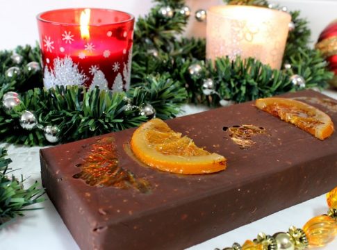 turron Cómo hacer un turrón de chocolate con naranja