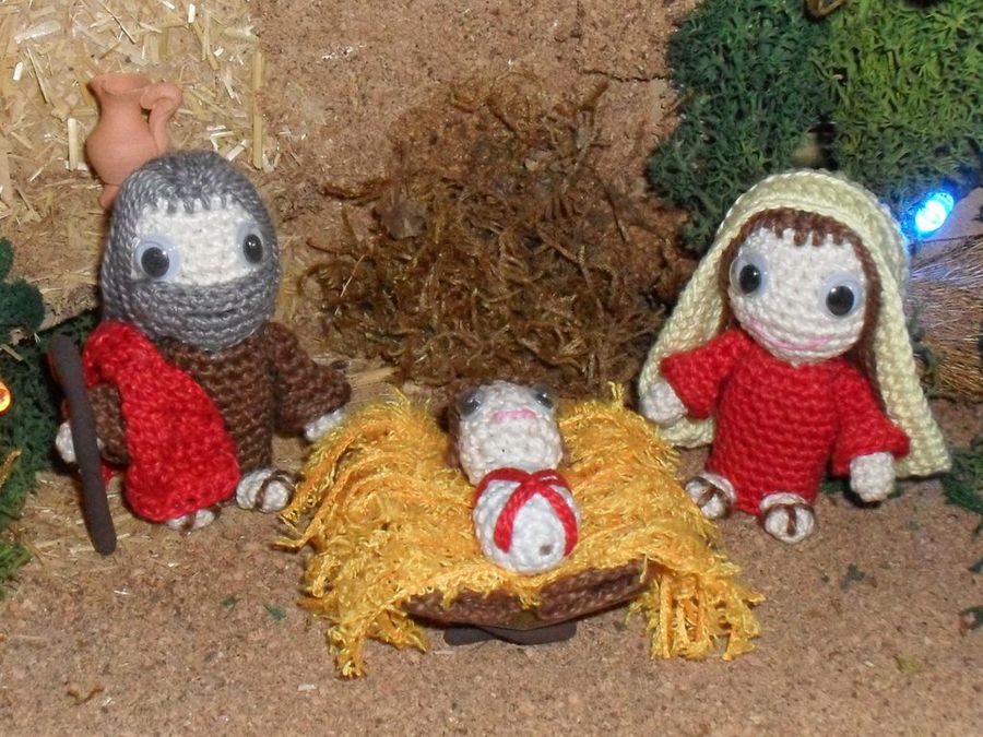 Cómo hacer un belén de ganchillo en pocos pasos 3 Velo