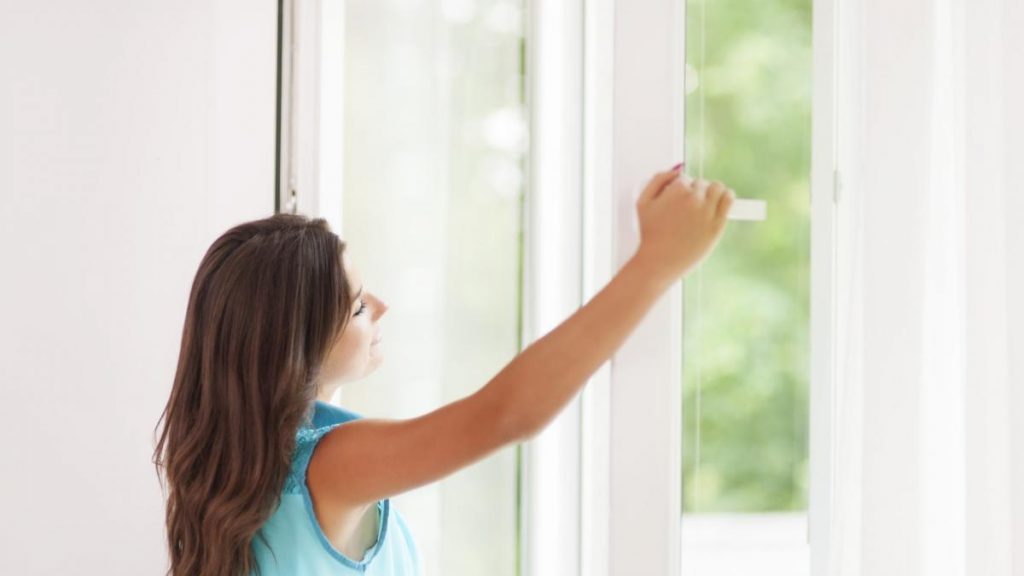 Ventila para que no se empañe el espejo