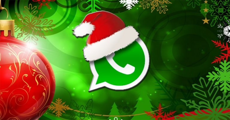 Triunfa en WhatsApp con estas aplicaciones de Christmas navideños