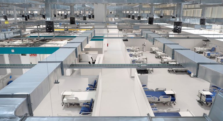 El Hospital Zendal acoge a un total de 77 pacientes con 600 profesionales