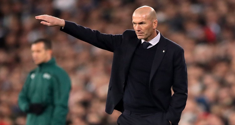 Zidane Florentino Pérez relevado