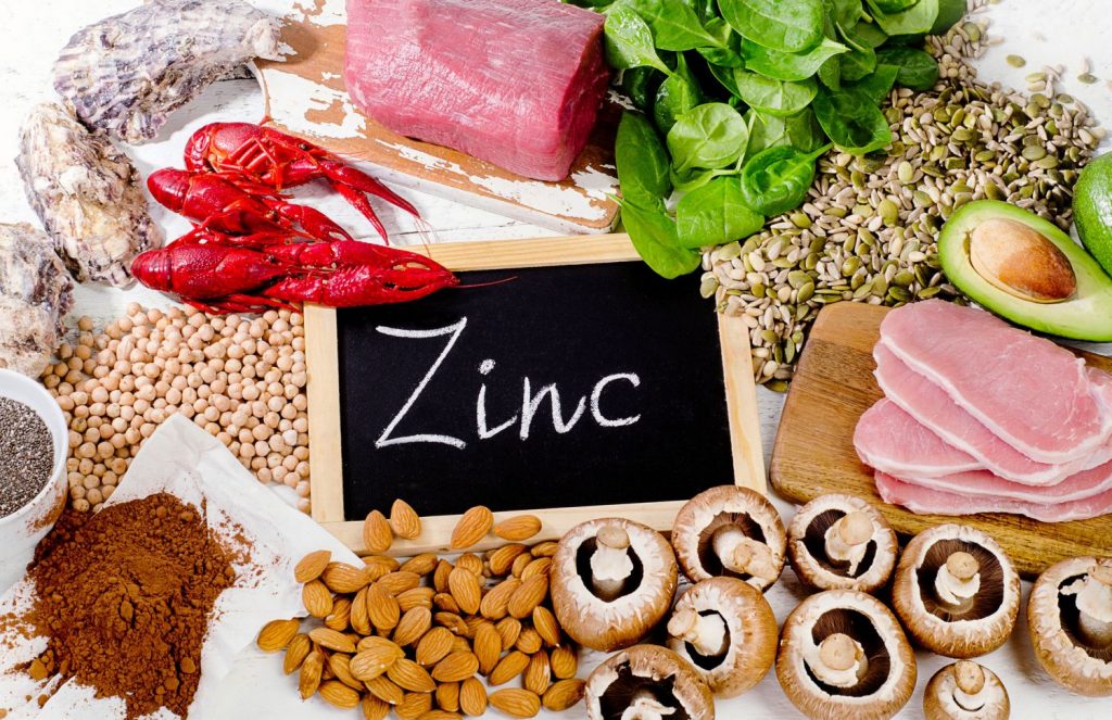 Alimentos y suplementos que son fuente de zinc