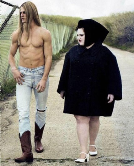 10 parejas absurdas para morirse de risa