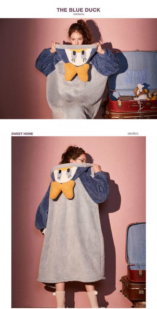 Camisón con capucha