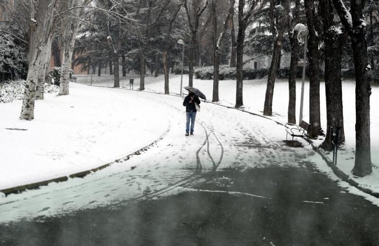 'Filomena' azota con fuerza la Península