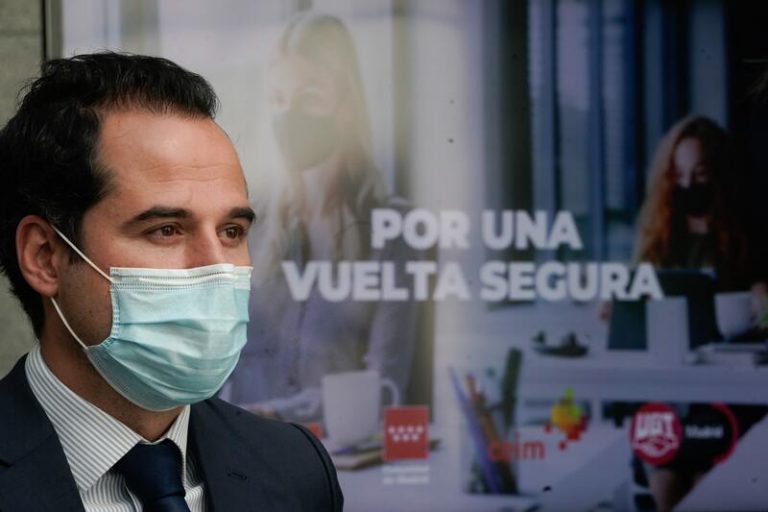 Aguado pedirá al Gobierno de Madrid 1.000 millones para familias y empresas