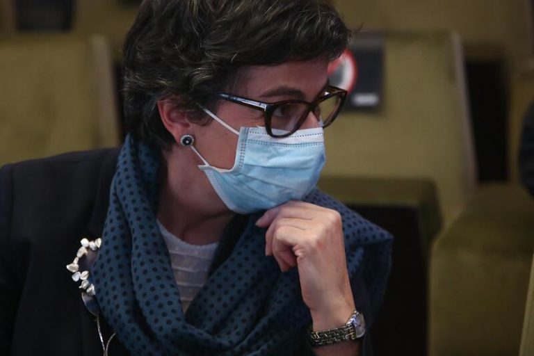 González Laya celebra el discurso 