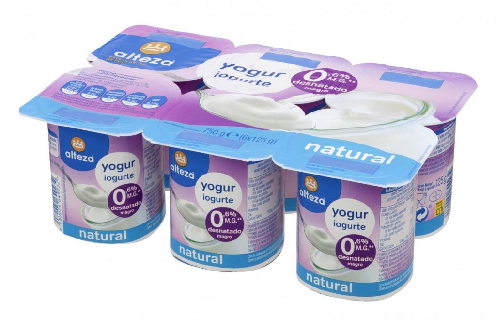 El yogur de Alteza es el primero de esta lista que coronan los de Carrefour y Día.