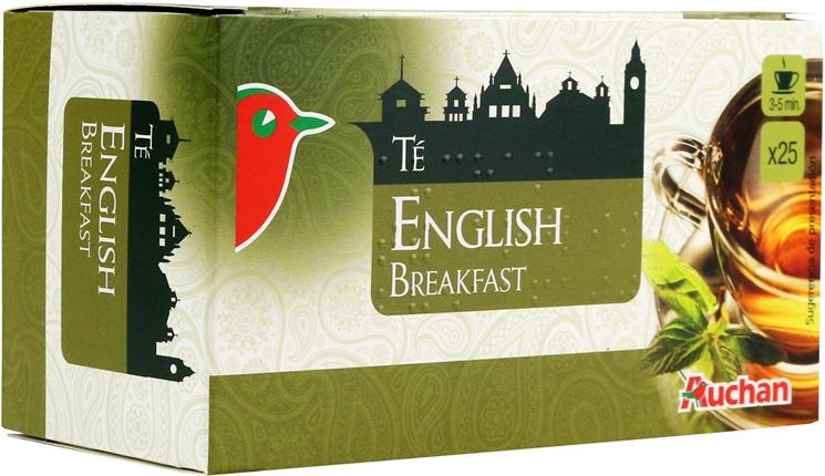 AUCHAN (ALCAMPO) TÉ ENGLISH BREAKFAST