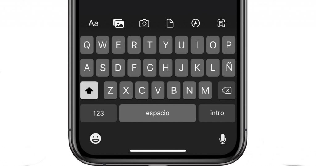 Adaptar el tamaño del teclado de tu iPhone