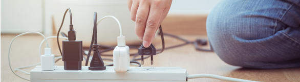 Ahorra luz apagando los equipos 